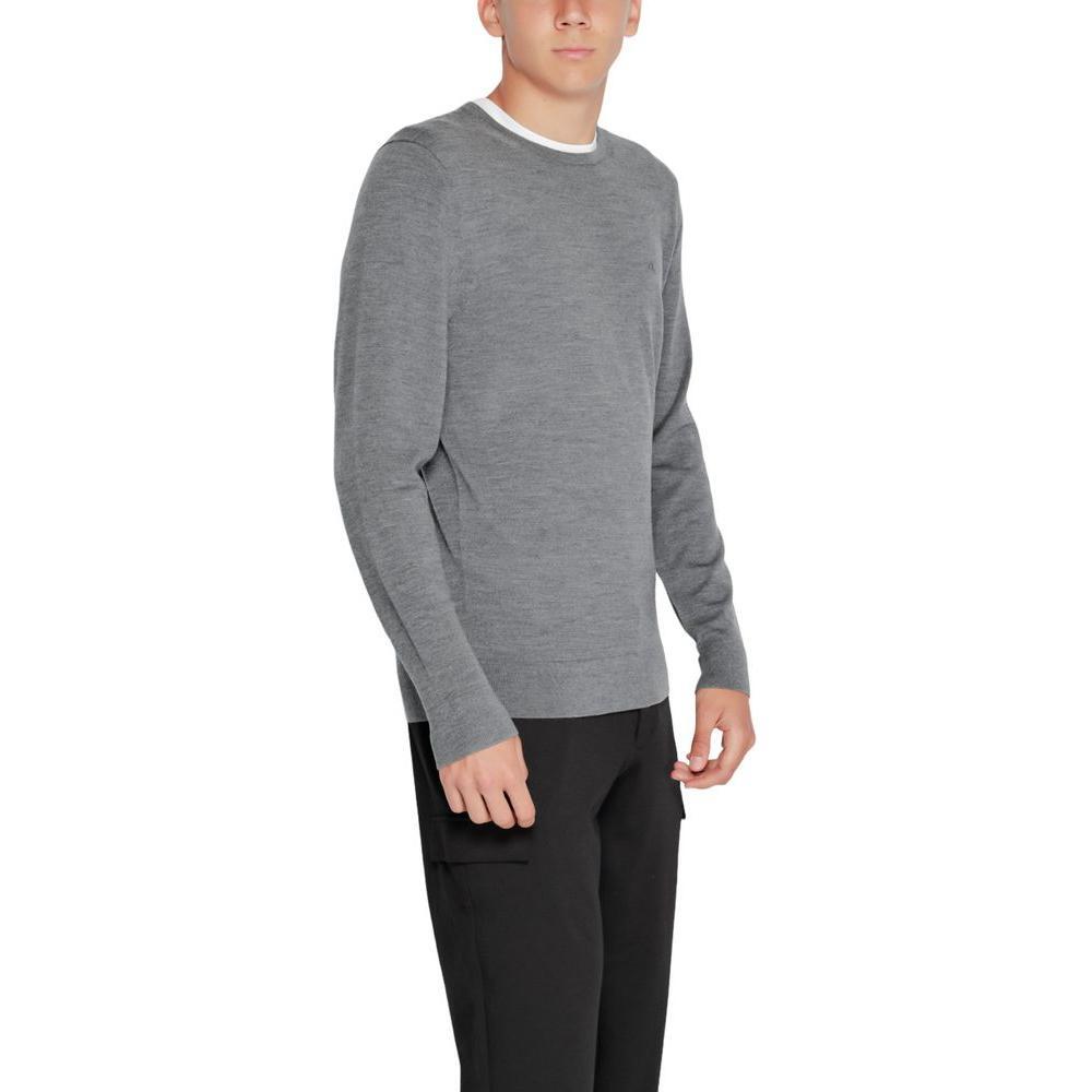 Calvin Klein Gray Recycled Wool Sportswear CA-14587100138-IT44 | S