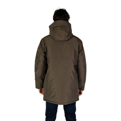 Replay Green Polyamide Parka
