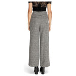 Vila Clothes Black Recycled Polyester Pant VI-15322900009-IT36|XXS