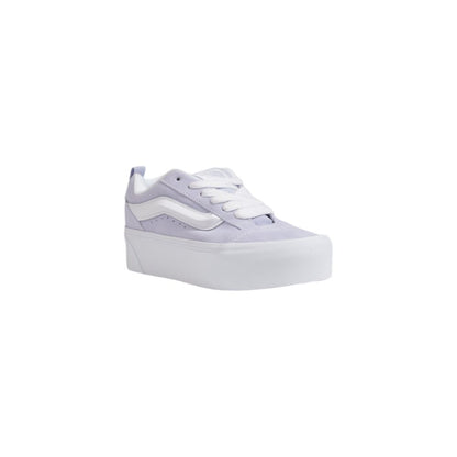 Vans Purple Suede Leather Platform Sneakers