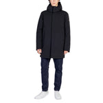 Peuterey Black Polyester Jackets & Coat