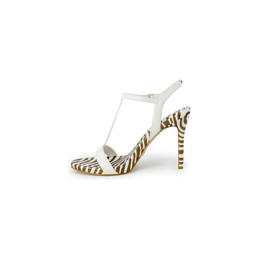 Guess White Leather High Heel GU-10133700008-EU40/US10