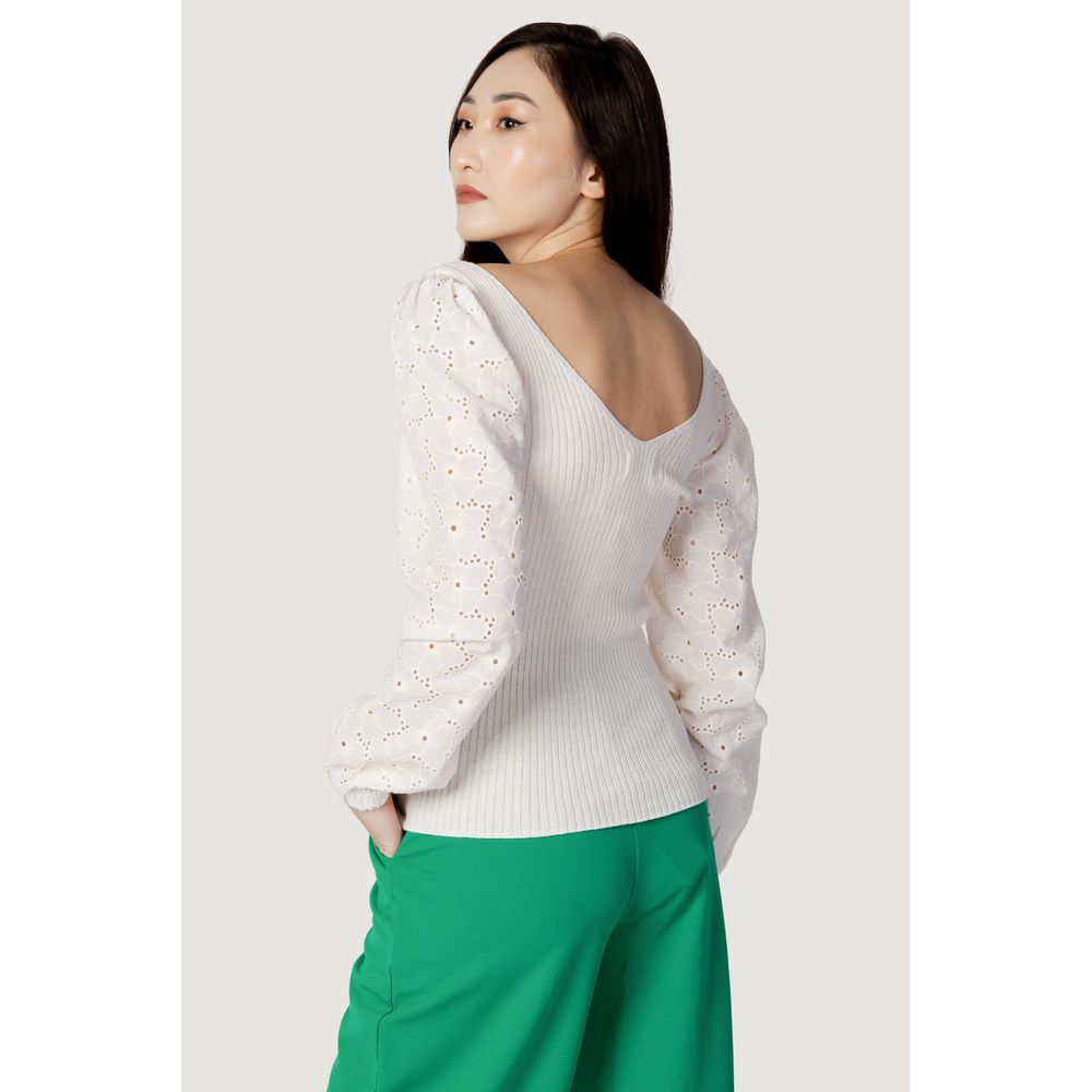 Only Beige Cotton Sweatshirt