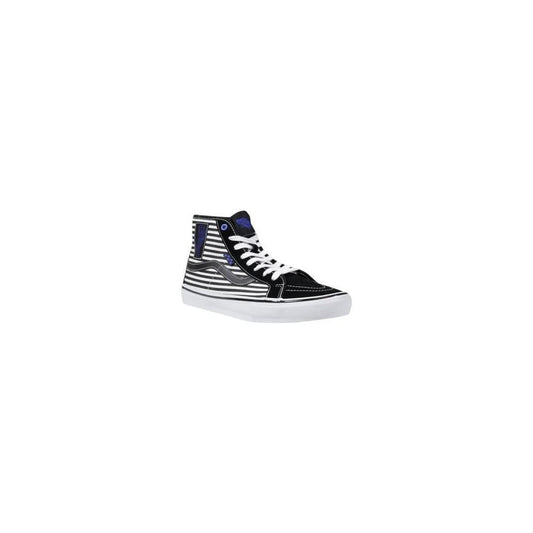 Vans Black And White Leather Sneaker VA-15705902438-EU43/US10