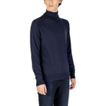 U.S. POLO ASSN. Blue Cotton Turtleneck US-15717400010-IT46 | M