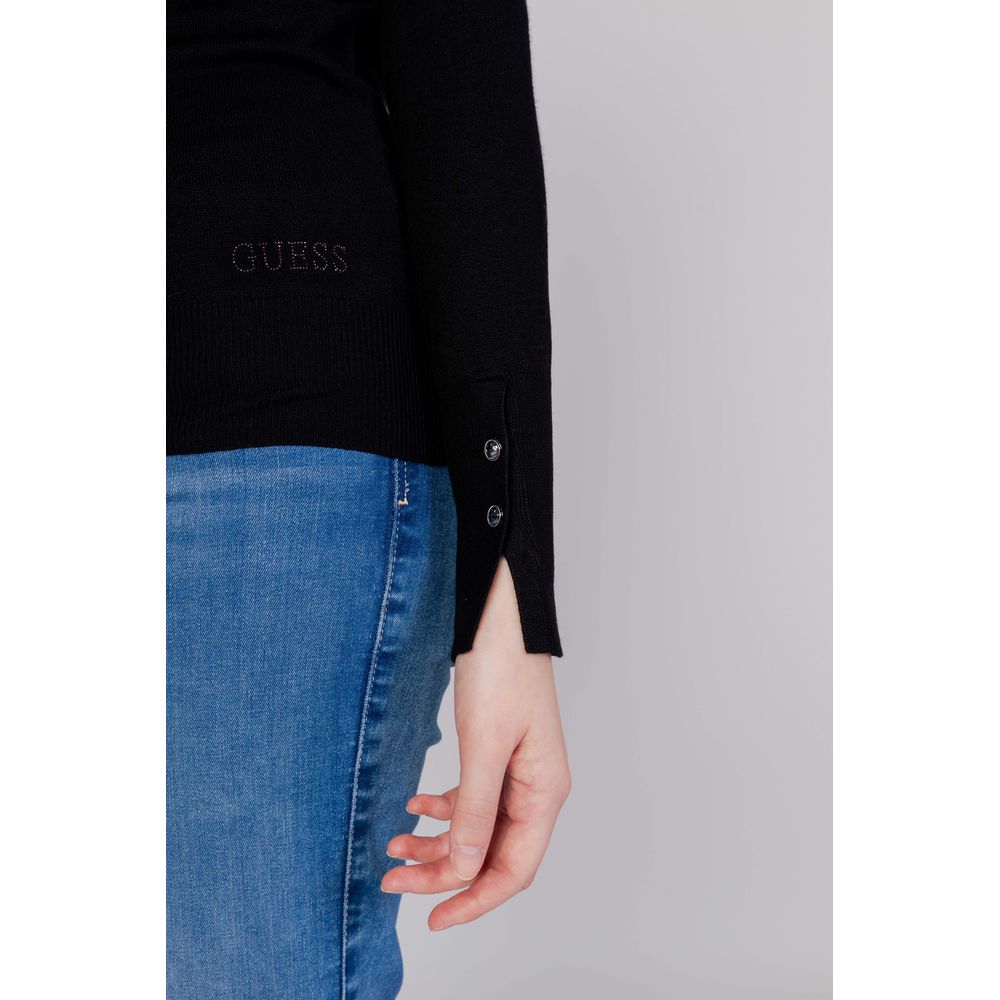 Guess Black Cotton Sweatshirt