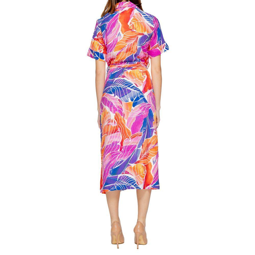 Vila Clothes Multicolor Viscose Long