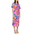 Vila Clothes Multicolor Viscose Long
