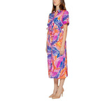 Vila Clothes Multicolor Viscose Long