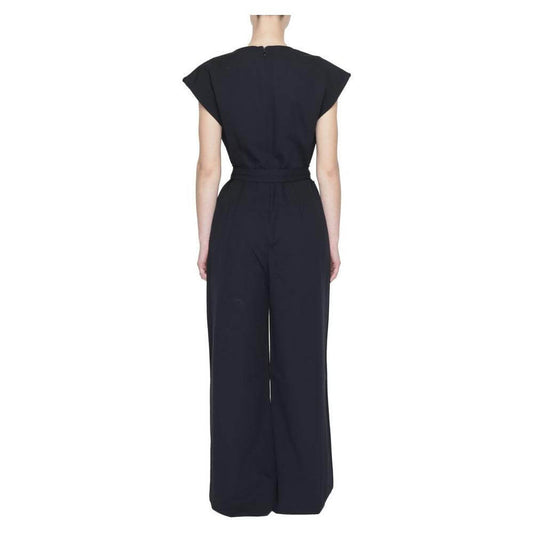Vila Clothes Black Polyester Jumpsuit VI-13396800009-IT38|XS