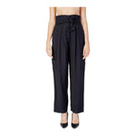 Vila Clothes Black Viscose Pant VI-12634000009-34 | XXS