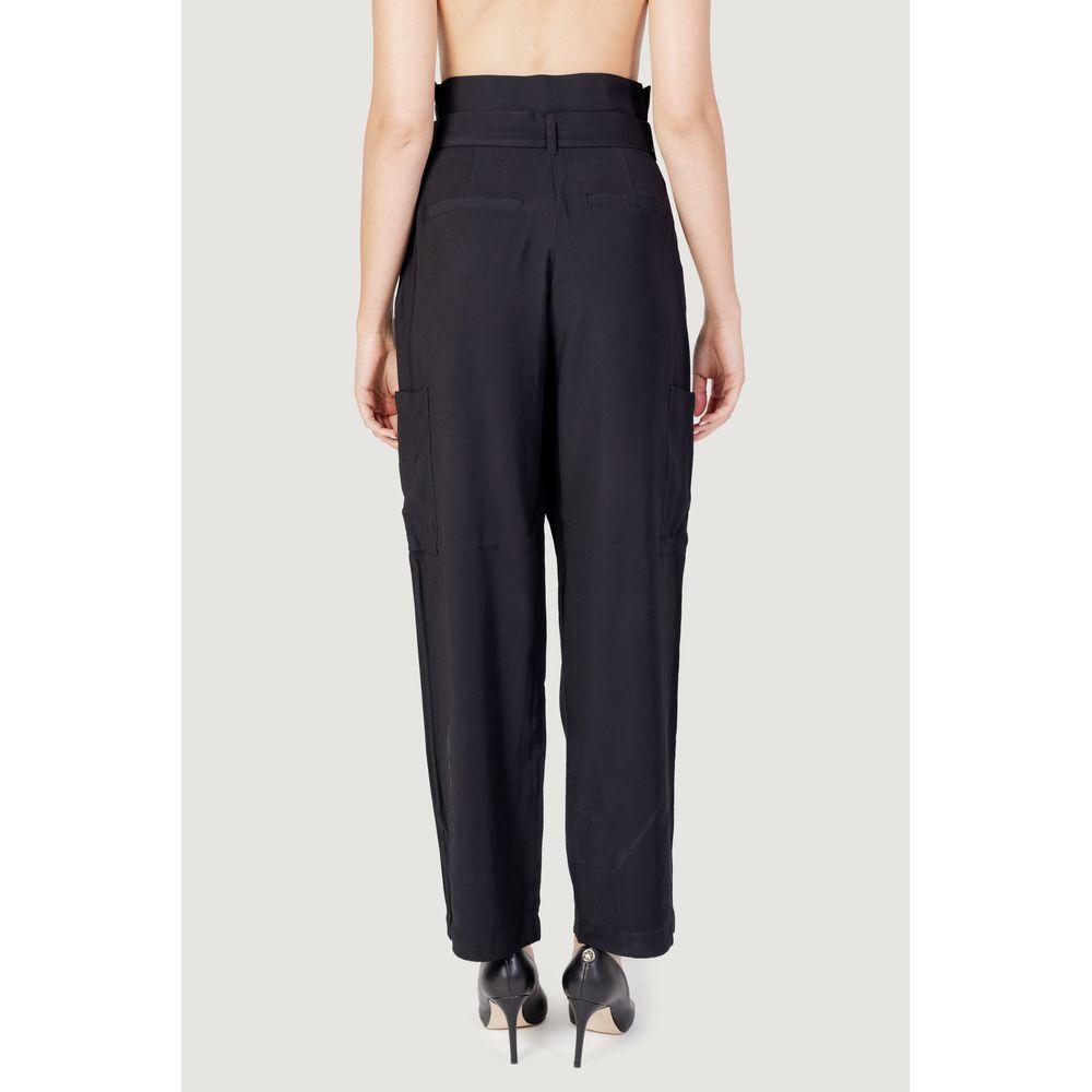Vila Clothes Black Viscose Pant VI-12634000009-34 | XXS