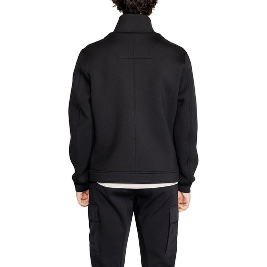 Antony Morato Black Polyester Jackets & Coat AN-14634300009-IT52 | XL