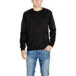 Antony Morato Black Cotton Sweatshirt AN-14635300009-IT44 | S