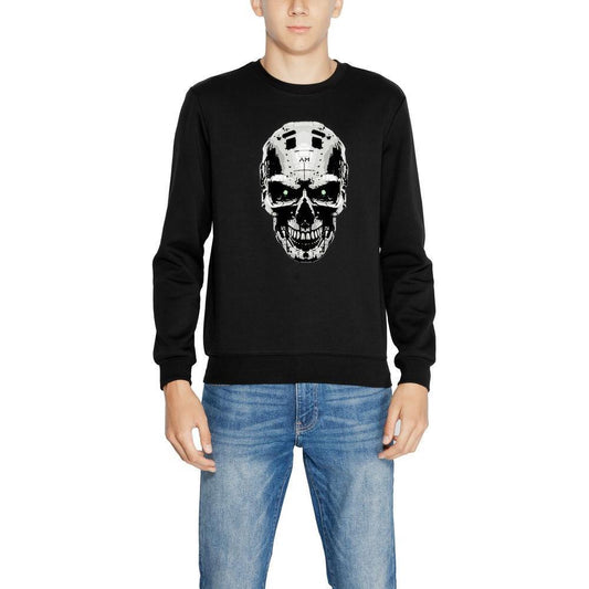 Antony Morato Black Cotton Sweatshirt AN-14635500009-IT46 | M