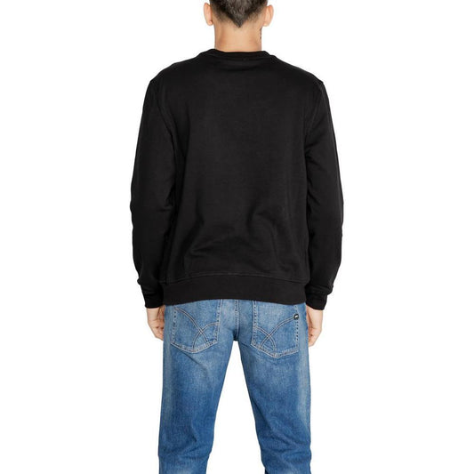 Antony Morato Black Cotton Sweatshirt AN-14635800009-IT46 | M