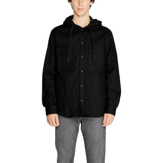 Antony Morato Black Cotton Shirt AN-14638000009-IT54 | XXL