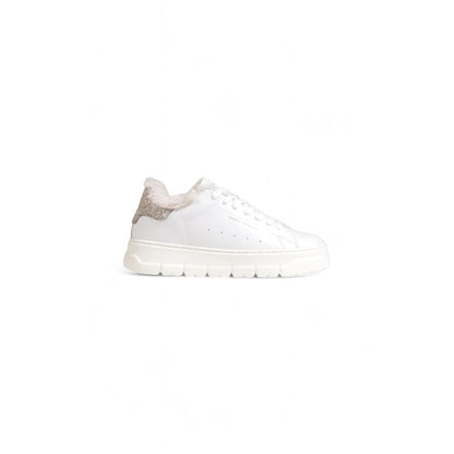 Crime London White Leather Chunky Sneakers