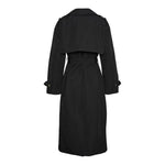 Vero Moda Black Polyester Trench Coat VE-14882800009-IT40|S