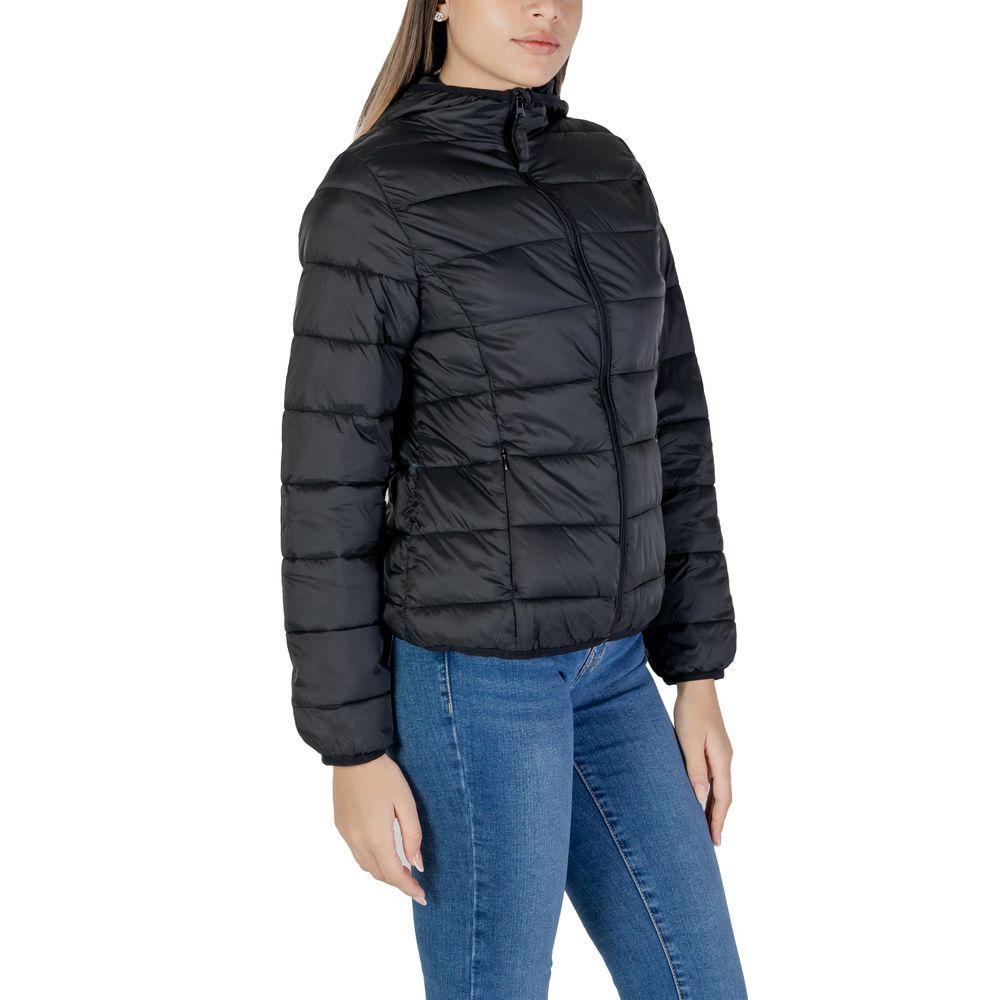 B.Young Black Nylon Jackets & Coat BY-15712200009-IT40|S