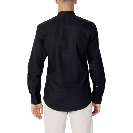 Antony Morato Black Cotton Shirt AN-9581200009-IT44 | XS