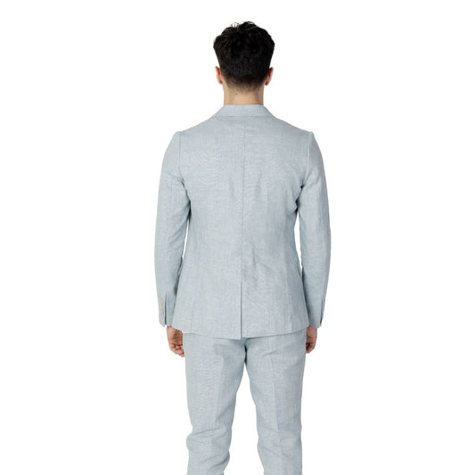 Antony Morato Green Linen Blazer AN-10254300148-IT44 | XS