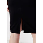Rinascimento Black Polyester Long RI-11296600009-IT38|XS