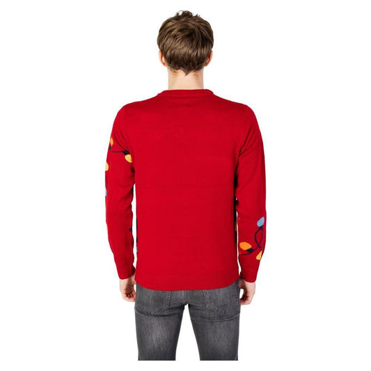 Only & Sons Red Marabou Sweater ON-11467400146-IT44 | S