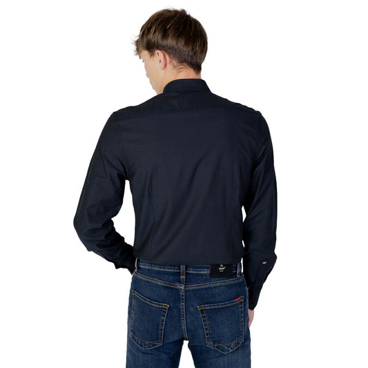 Antony Morato Blue Cotton Shirt AN-11851200010-IT54 | XXL