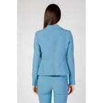 Rinascimento Turquoise Polyester Blazer RI-12022600679-IT42|M