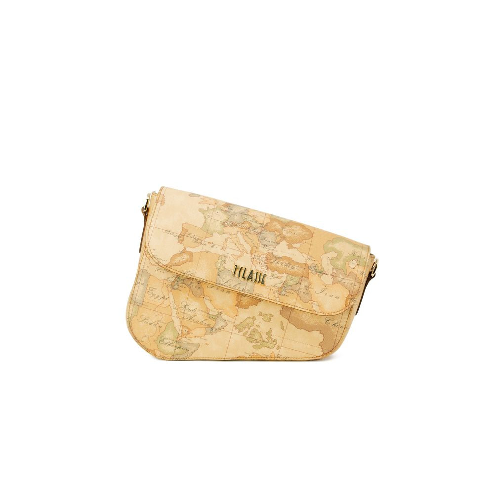 Alviero Martini Prima Classe Beige Leather Handbag Alviero Martini Prima Classe