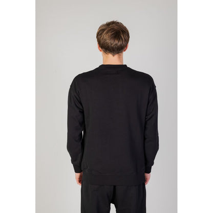 Underclub Black Cotton Sweatshirt