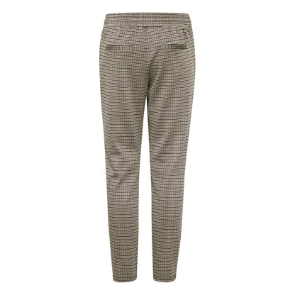 ICHI Beige Polyester Pant