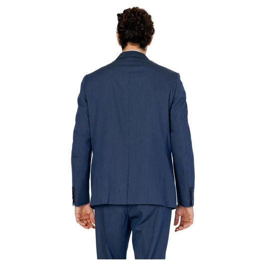 Antony Morato Blue Polyester Blazer AN-13367100010-IT46 | S