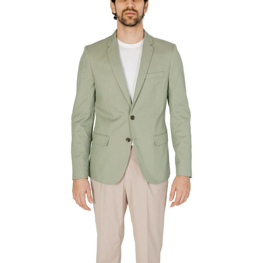 Antony Morato Green Cotton Blazer AN-13367802482-IT48 | M