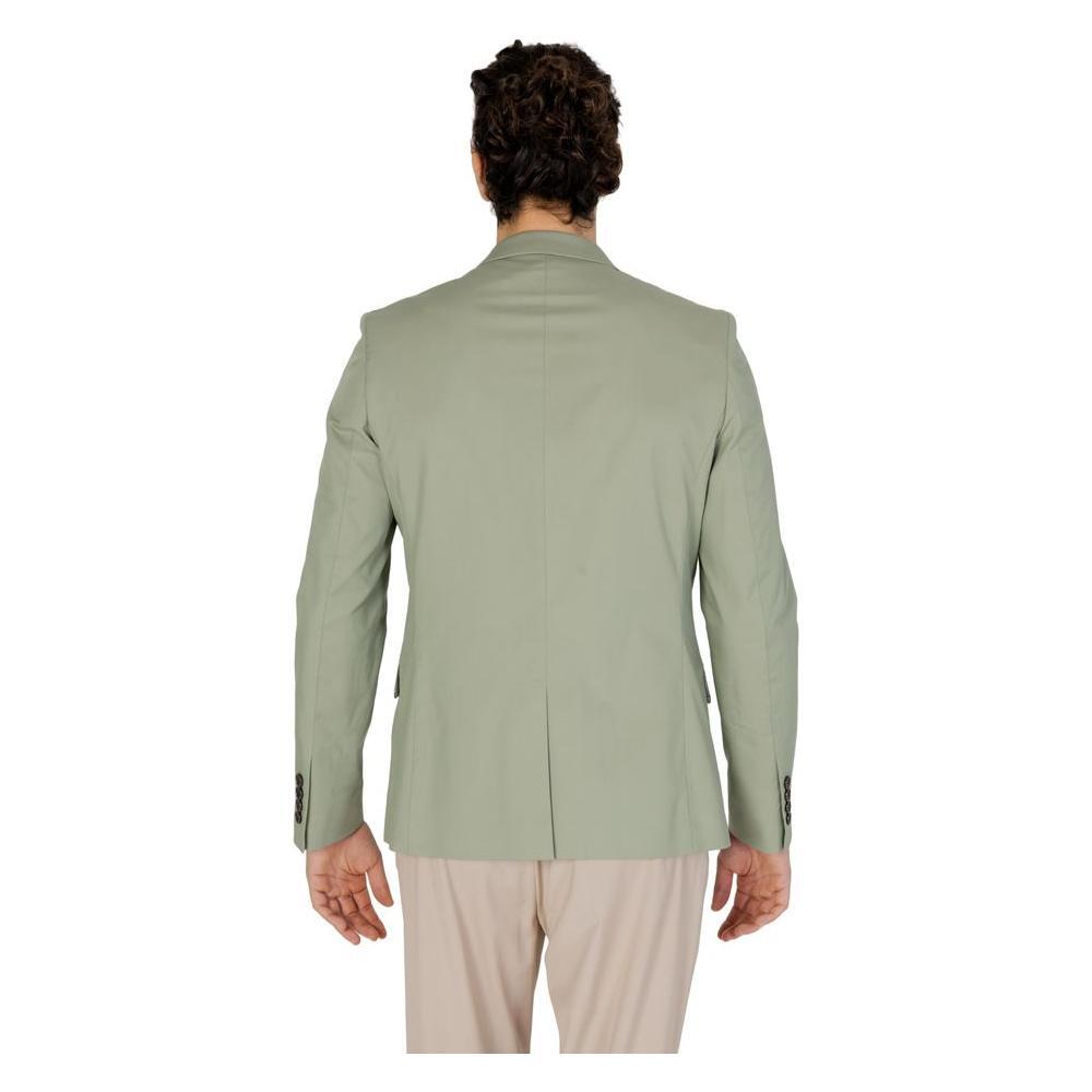 Antony Morato Green Cotton Blazer AN-13367802482-IT48 | M