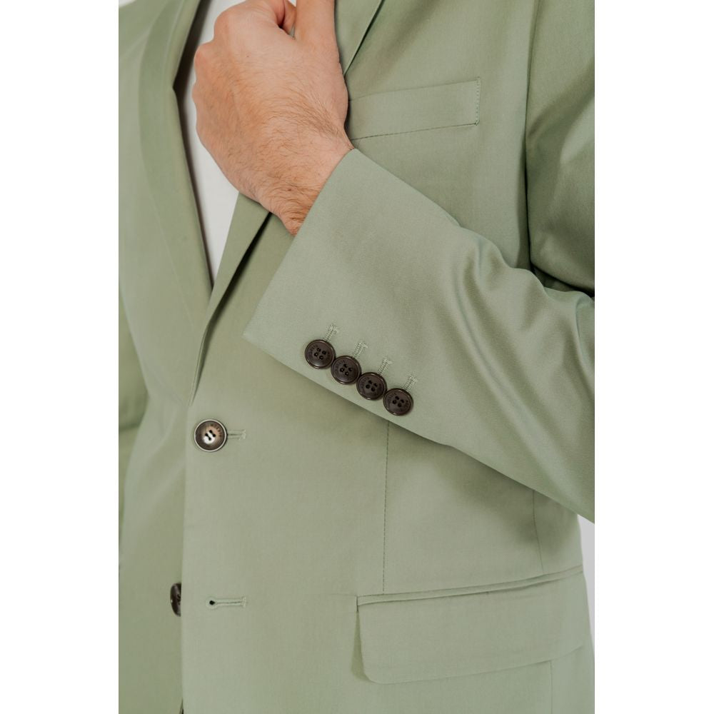 Antony Morato Green Cotton Blazer AN-13367802482-IT48 | M