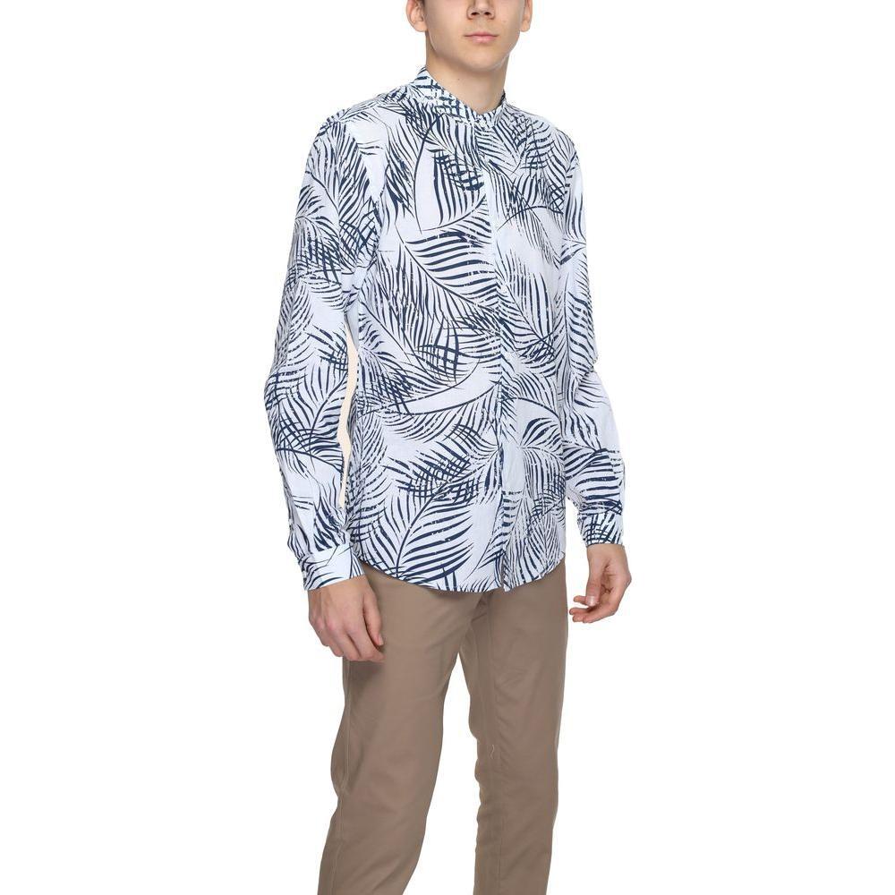 Antony Morato Blue Cotton Shirt AN-13369400010-IT46 | S