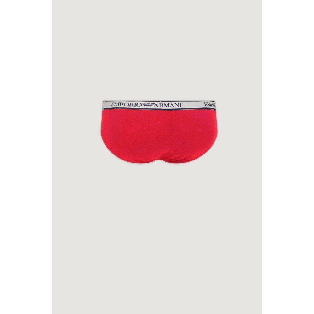 Emporio Armani Underwear Red Cotton Underwear EM-13476200146-IT44 | S