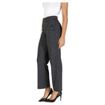 Street One Black Polyester Pant ST-15712500009-W42 | L30