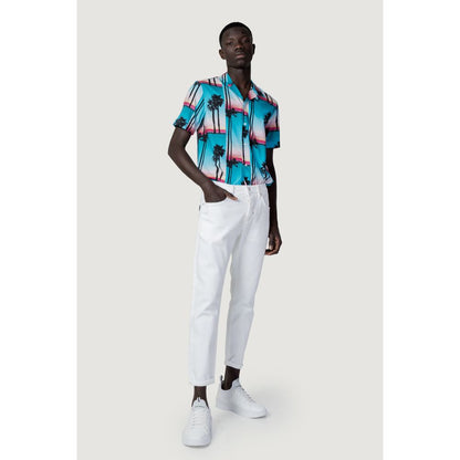 Antony Morato White Cotton Skinny Jeans Antony Morato