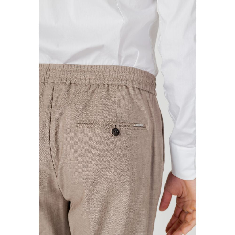Antony Morato Beige Polyester Pant Antony Morato