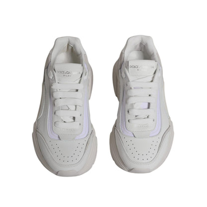 Dolce & Gabbana White Daymaster Low Top Sneakers Shoes