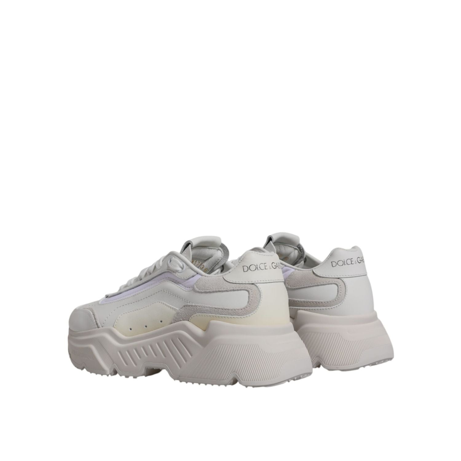 Dolce & Gabbana White Daymaster Low Top Sneakers Shoes