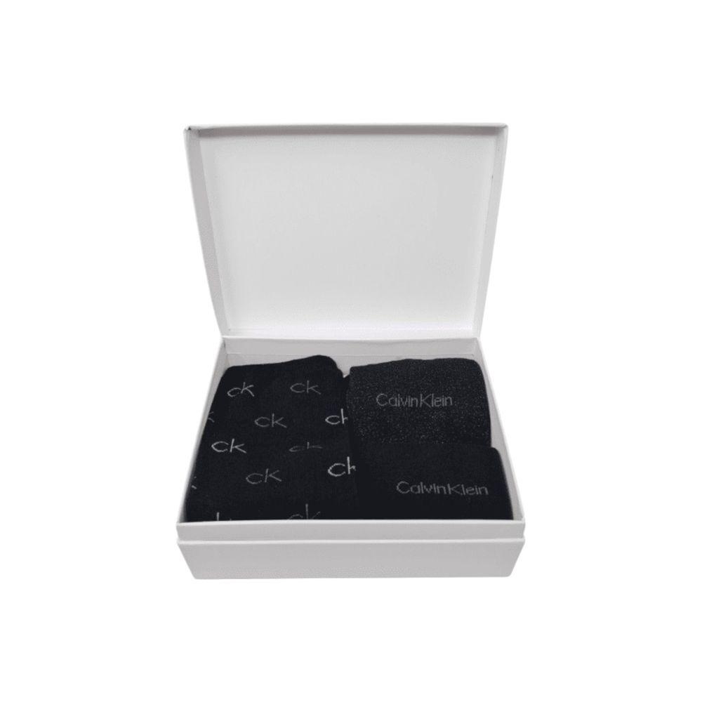 Calvin Klein Black Cotton Sock CA-15961800009-ONE SIZE