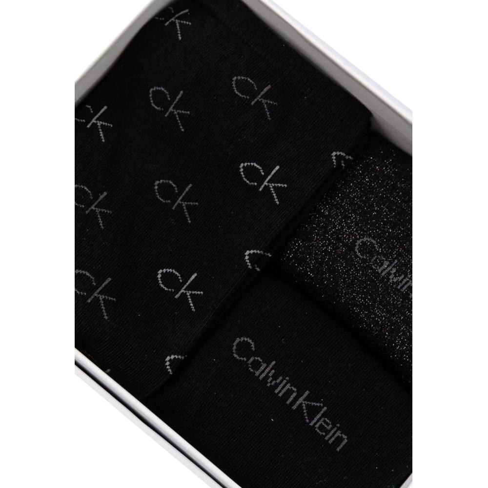 Calvin Klein Black Cotton Sock CA-15961800009-ONE SIZE