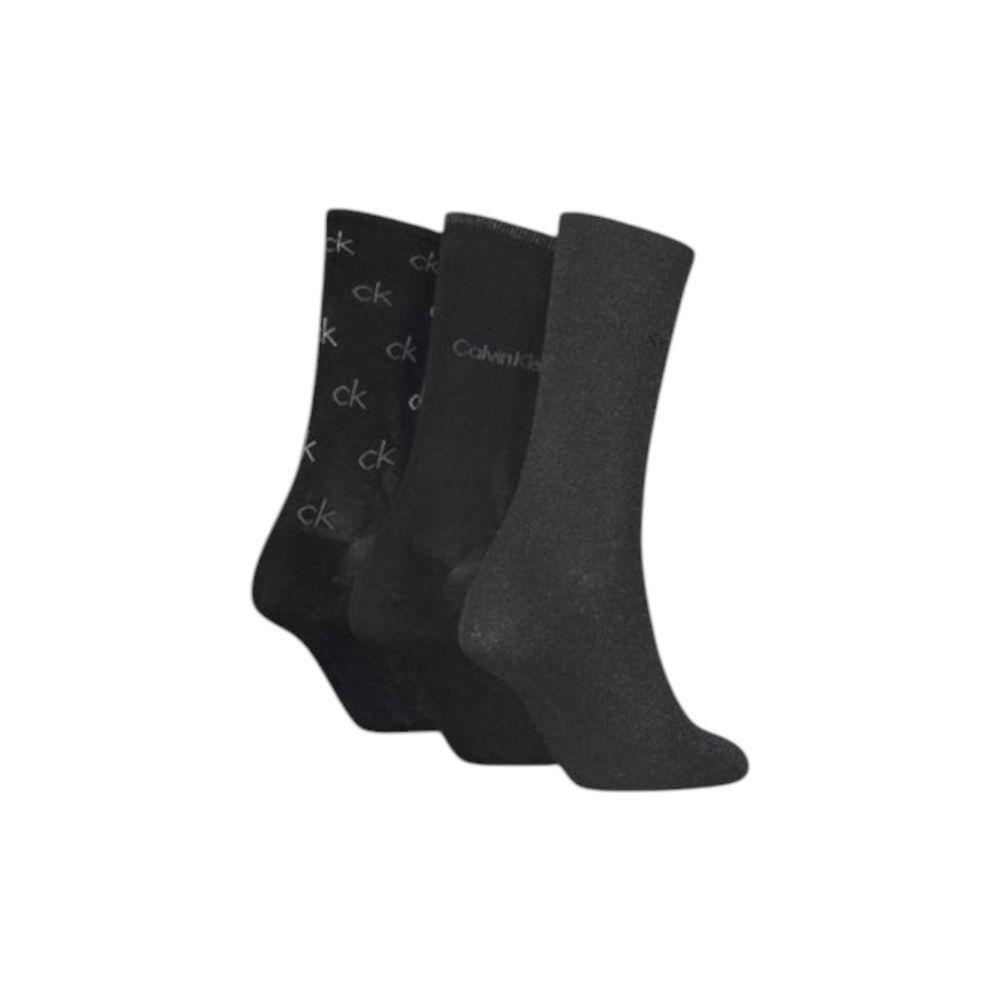 Calvin Klein Black Cotton Sock CA-15961800009-ONE SIZE
