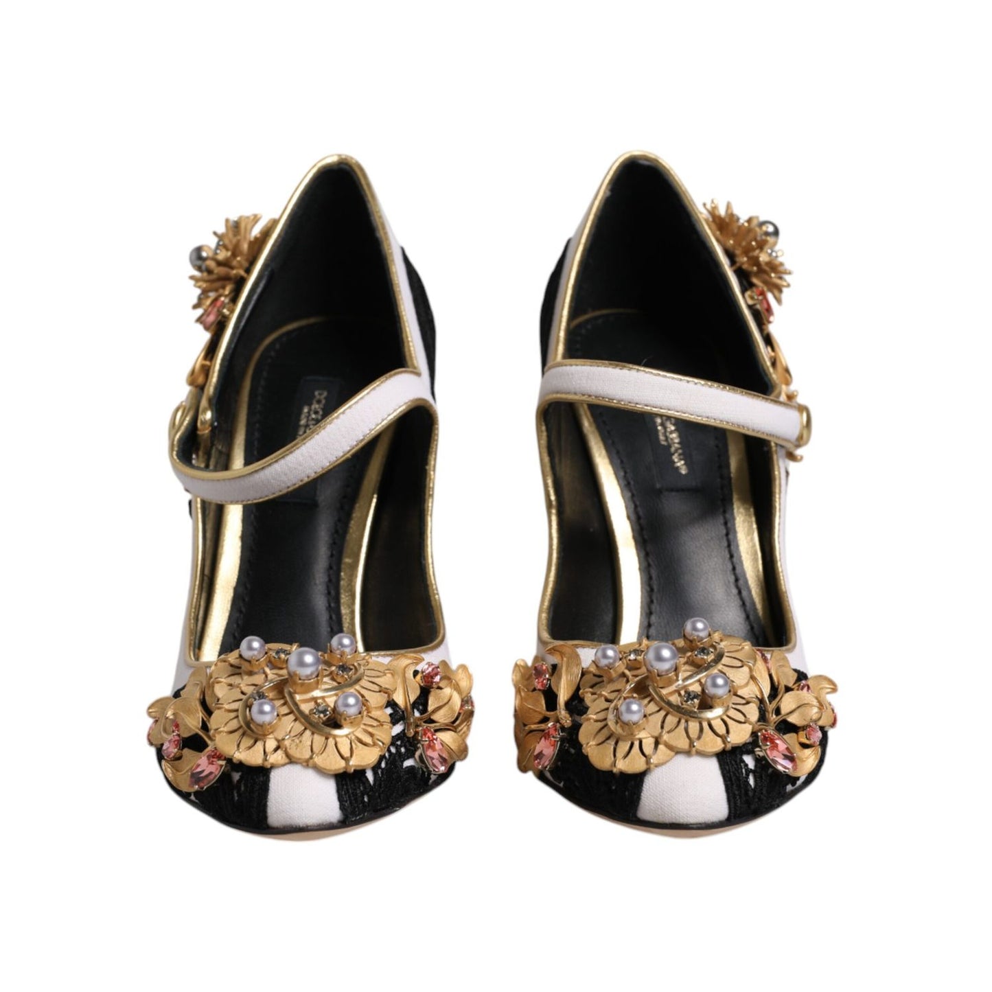 Dolce & Gabbana Multicolor Embellished Heels Pumps Shoes Dolce & Gabbana
