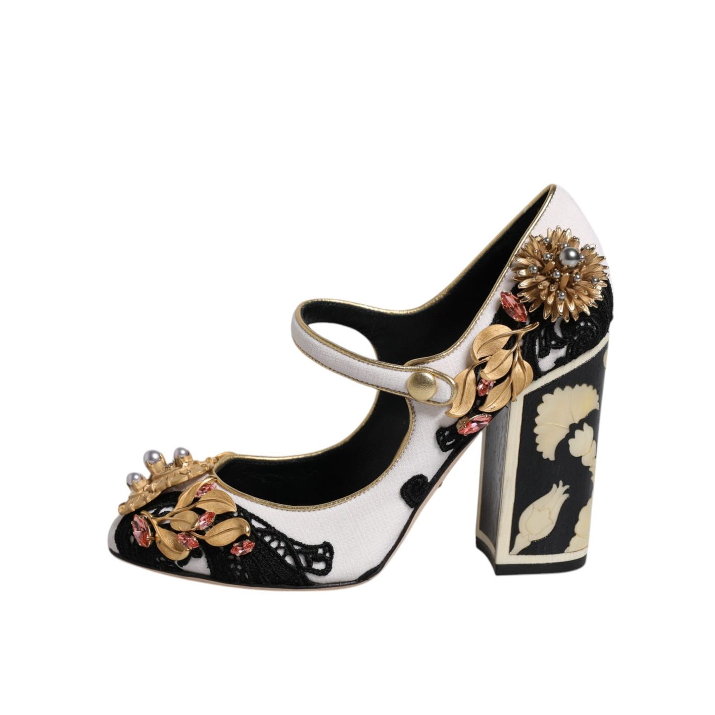 Dolce & Gabbana Multicolor Embellished Heels Pumps Shoes Dolce & Gabbana