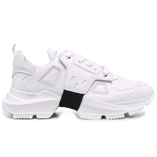Les Hommes White Calfskin Men Sneaker LE-14347-EU42/US9